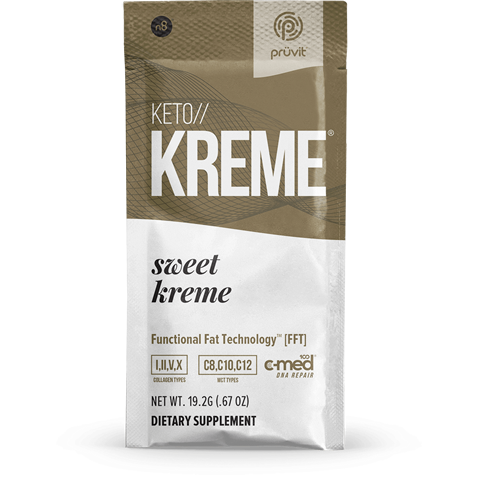 Keto Kreme - Powdered MCT and Collagen by Pruvit